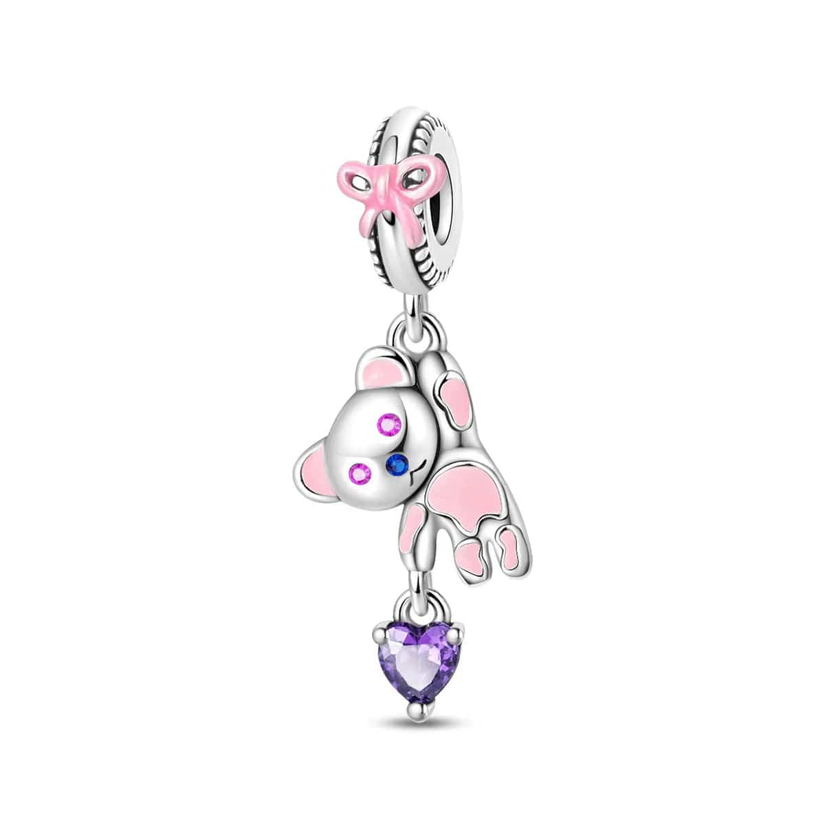 Baby Teddy Bear Dangle Charm