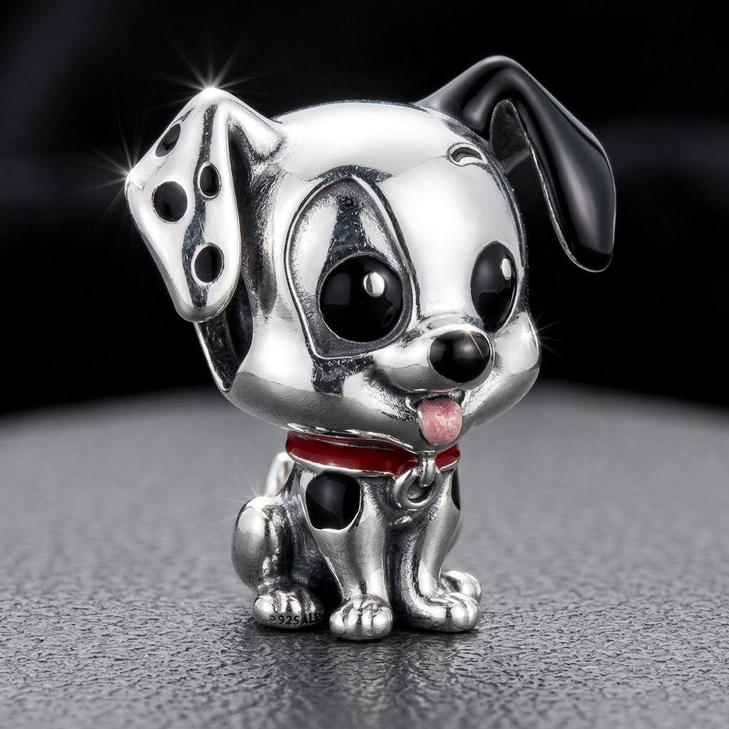 Disney 925 Sterling Silver Puppy Charm