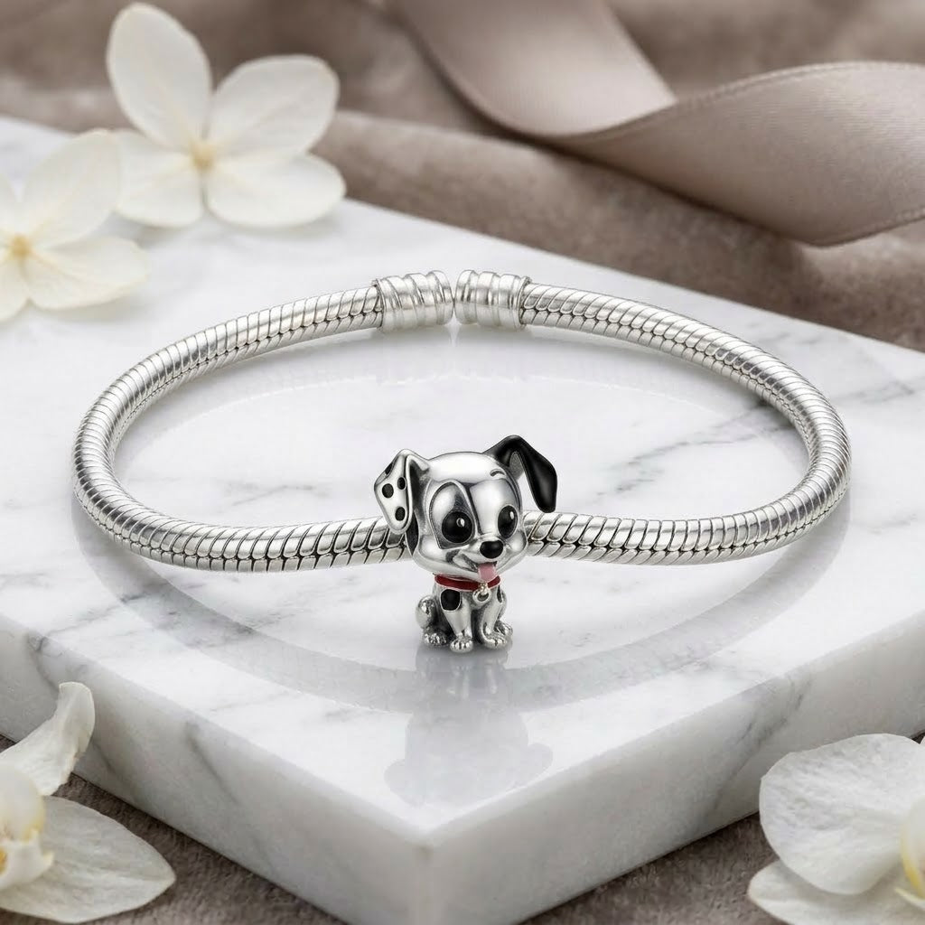 Disney 925 Sterling Silver Puppy Charm