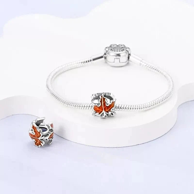Autumn Leaf Charm