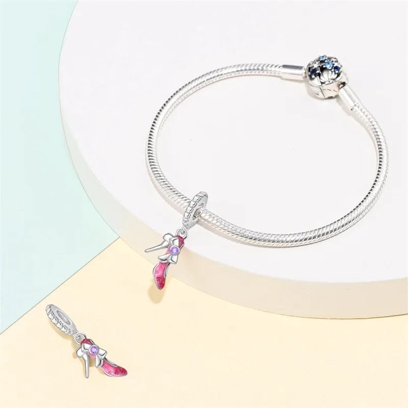 Barbie Pink Slipper Charm