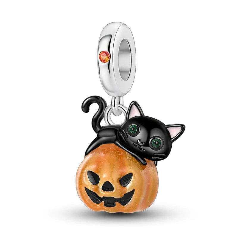 Halloween Pumpkin Charm Duo