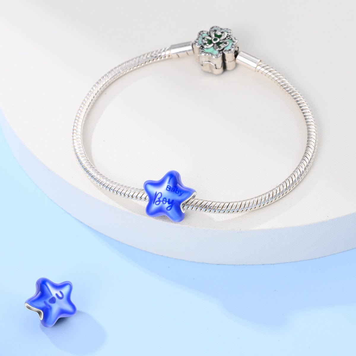 Color-changing Gender Reveal Boy Charm