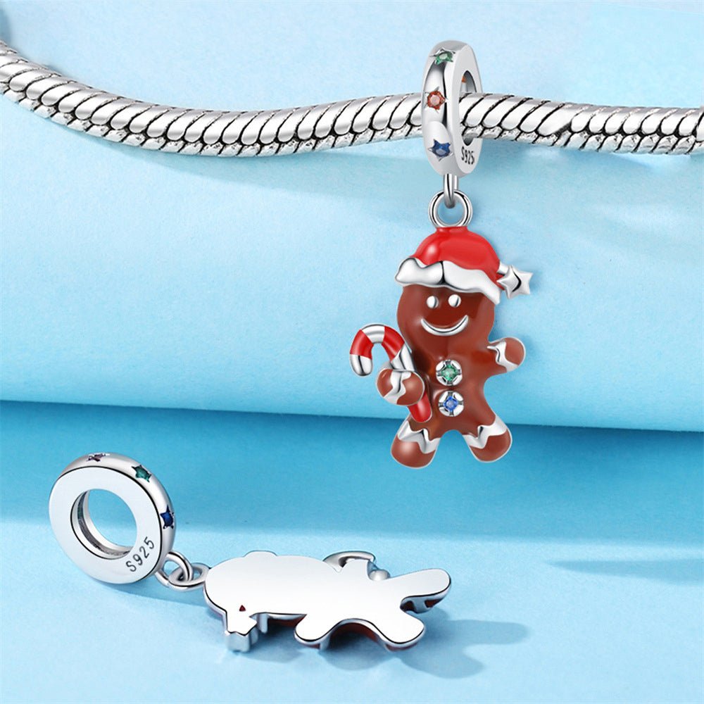 Gingerbread Man Dangle Charm