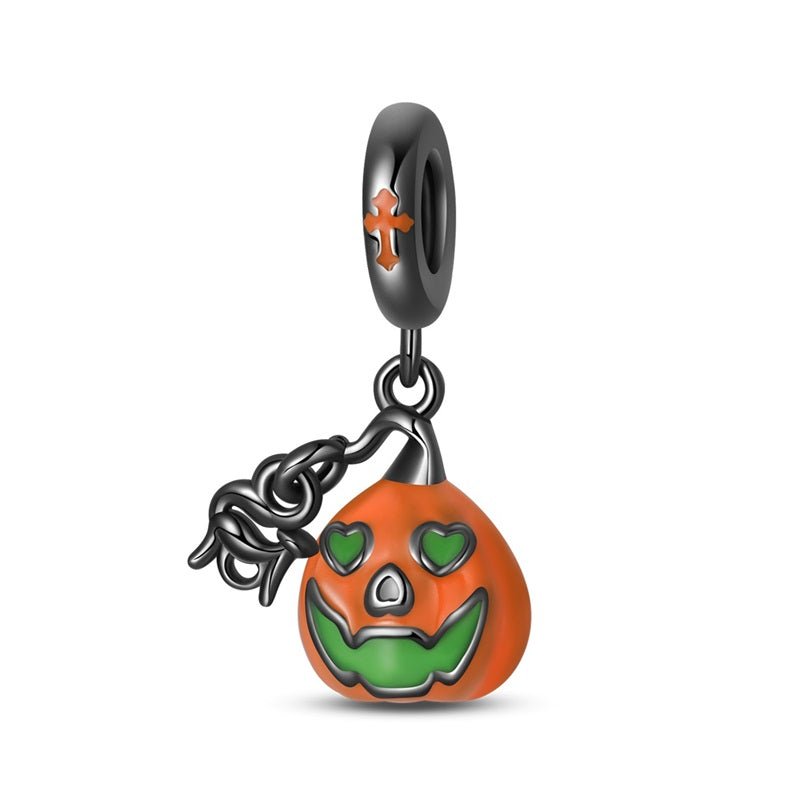 Glow-in-the-Dark Jack-O’-Lantern Pumpkin Dangle Charm
