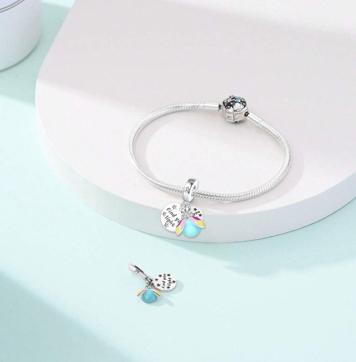 Glow in the Dark Luminous Firefly Charm