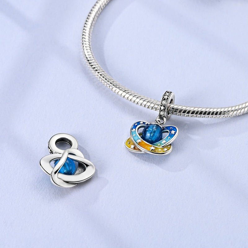 Glow in the Dark Luminous Planet Dangle Charm