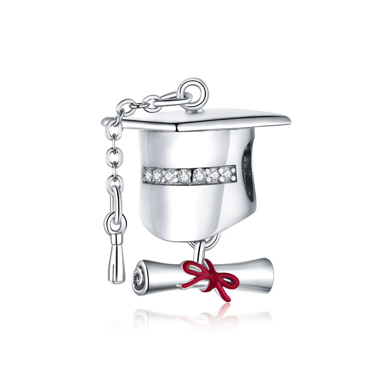 Graduation Cap & Diploma Charm