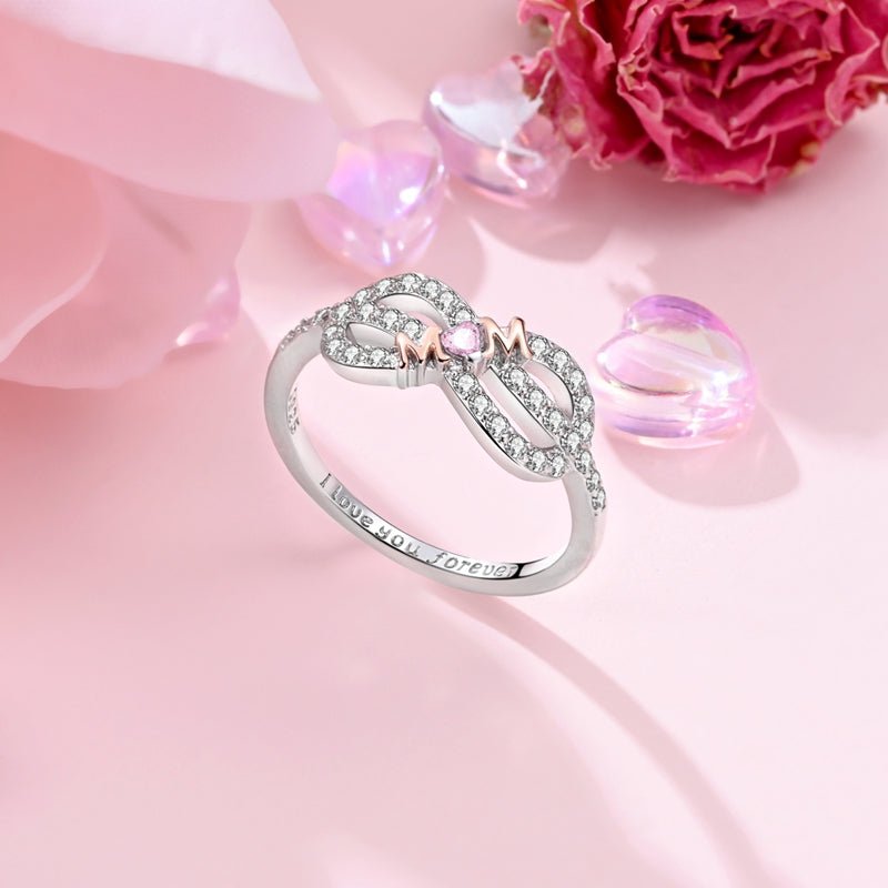 I Love You Forever Infinity Ring