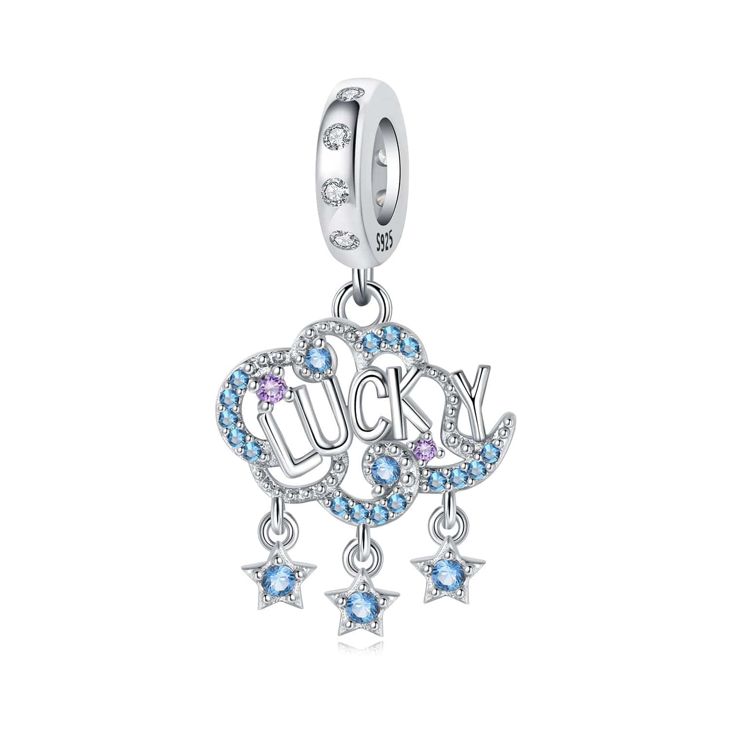 Lucky Stars Cloud Dangle Charm