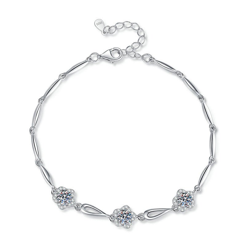 Béra&Co Blooming Grace Moissanite Bracelet