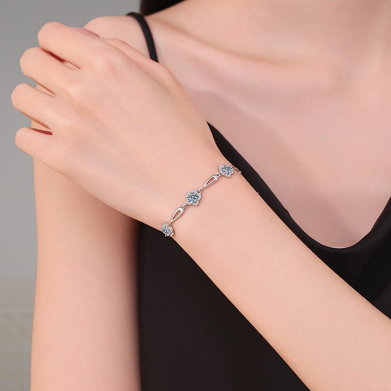 Béra&Co Blooming Grace Moissanite Bracelet