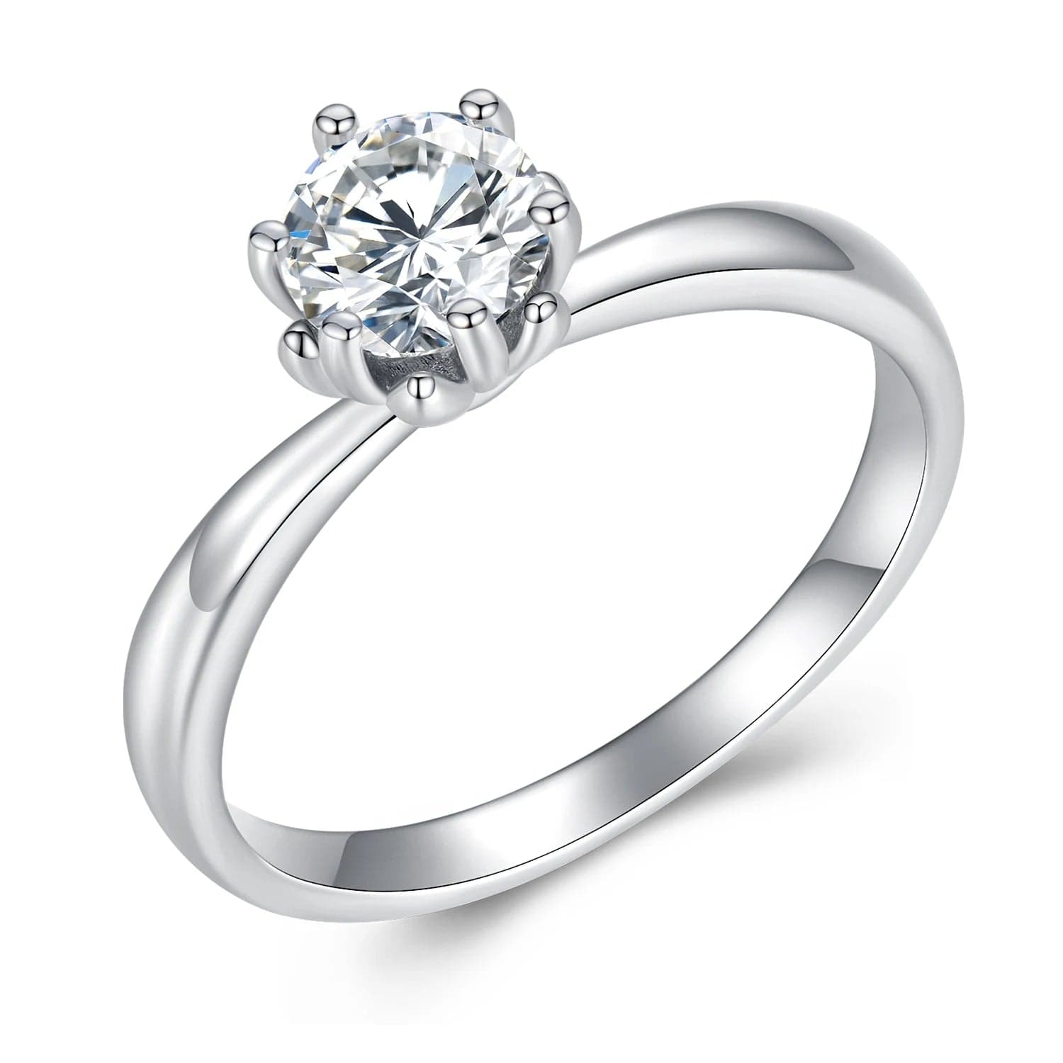 Béra&Co Classic Moissanite Solitaire Engagement Ring
