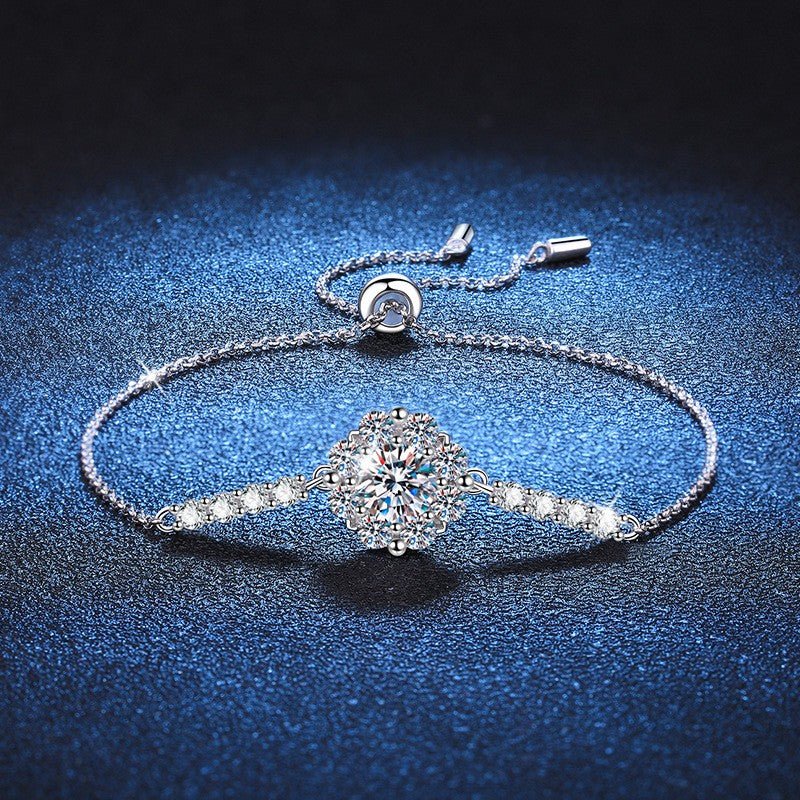 Béra&Co Halo Glow Moissanite Bracelet