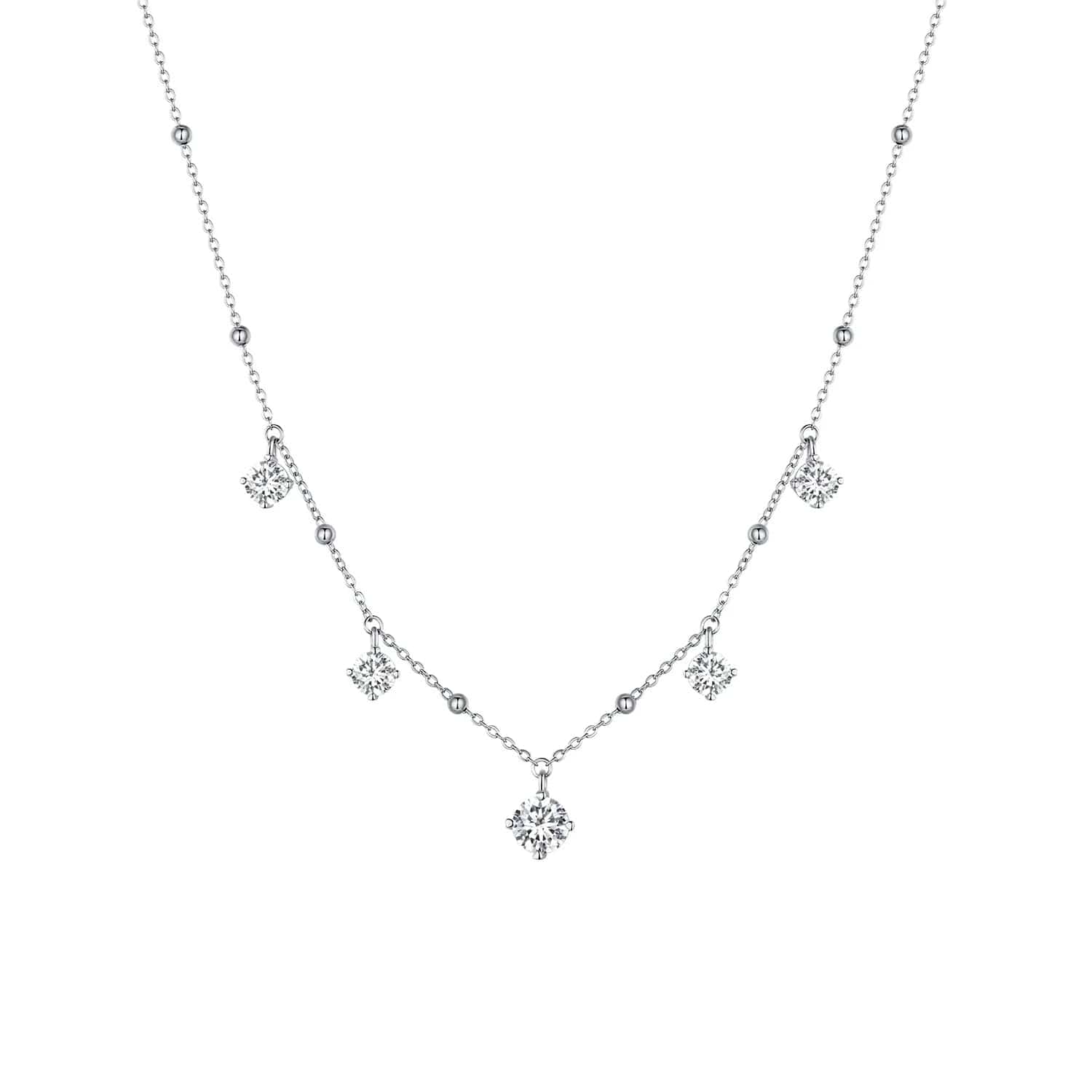 Béra&Co Moissanite Drop Necklace