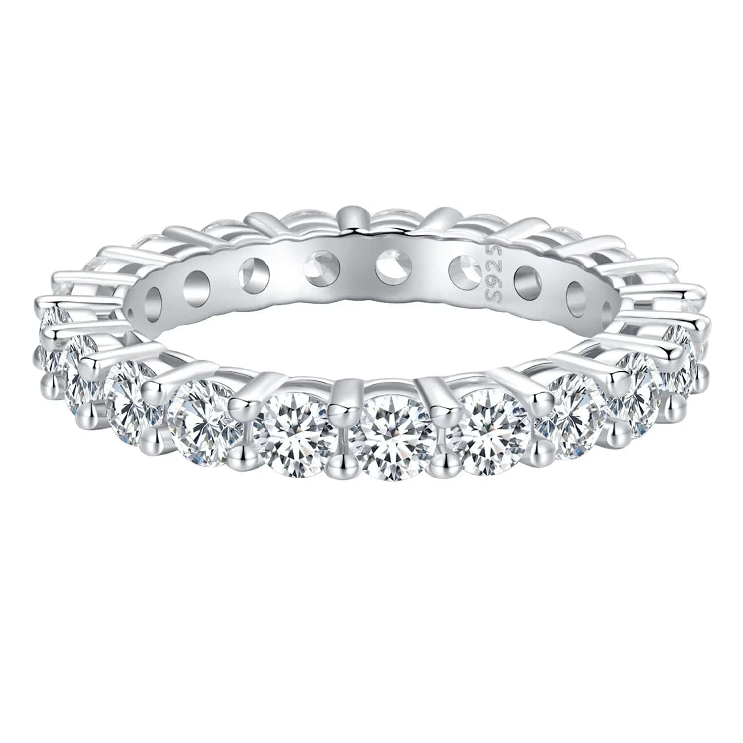 Béra&Co Moissanite Eternity Band
