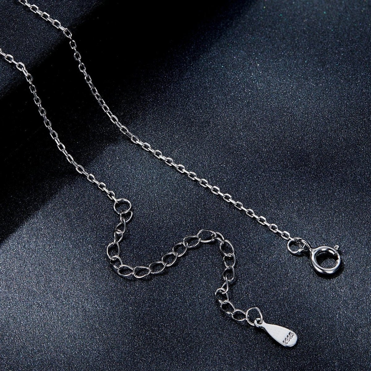 Béra&Co Moissanite Halo Necklace