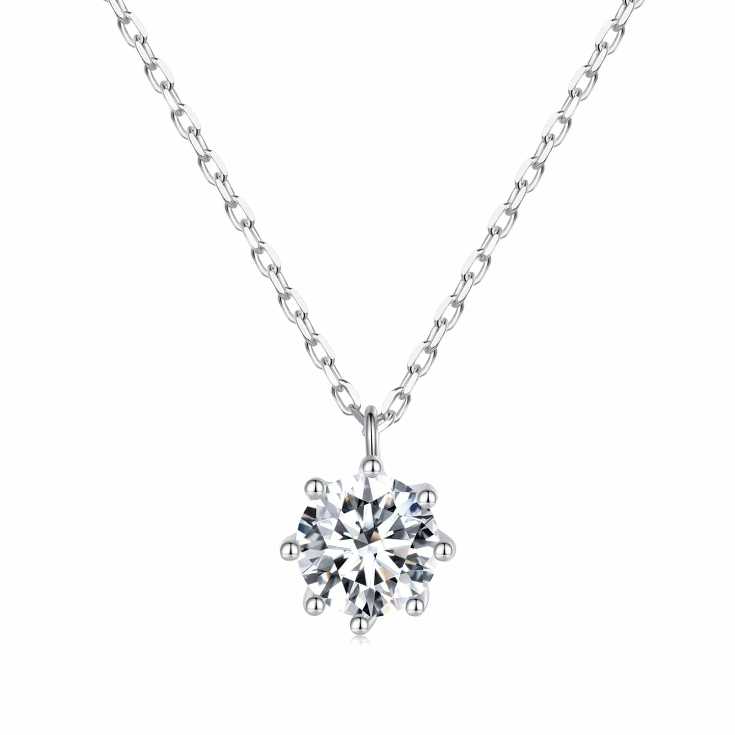 Béra&Co Moissanite Solitaire Necklace