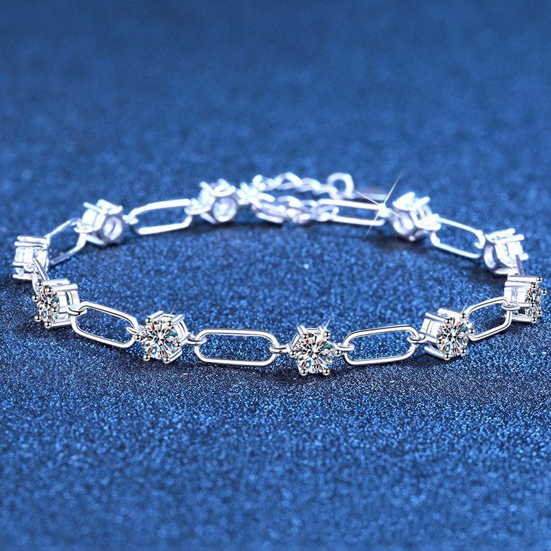 Béra&Co Radiant Link Moissanite Bracelet