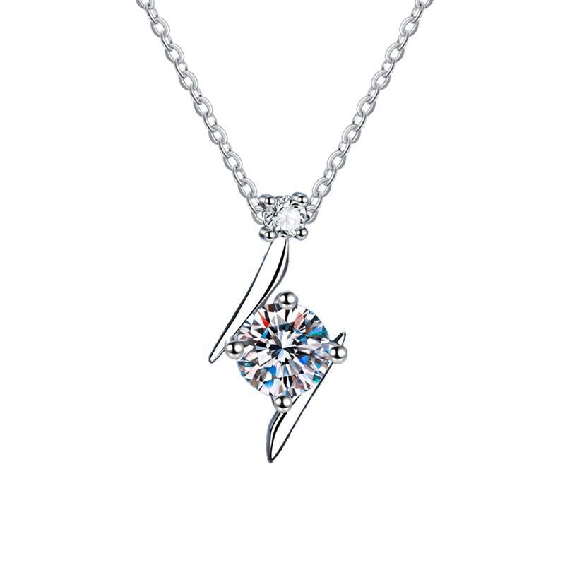 Béra&Co Radiant Spark Moissanite Necklace