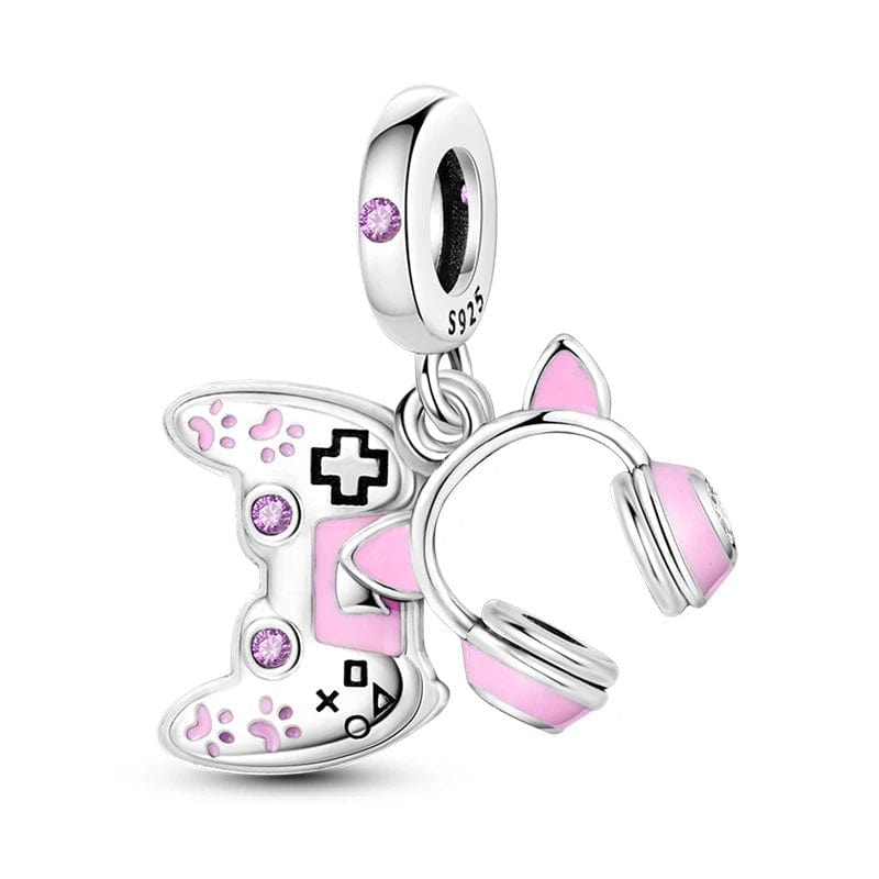 Pink Gaming Charm