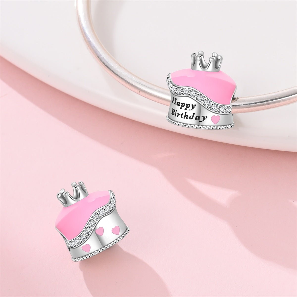 Princess Birthday Cake Charm