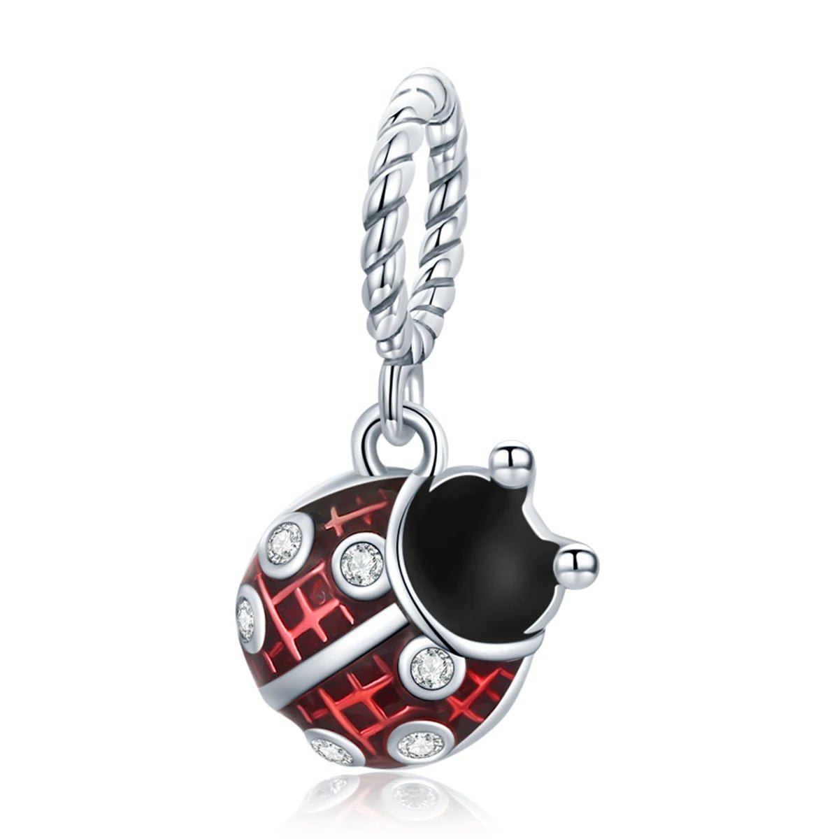Red Ladybird Dangle Charm