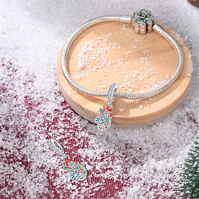 Santa & Stocking Festive Charm