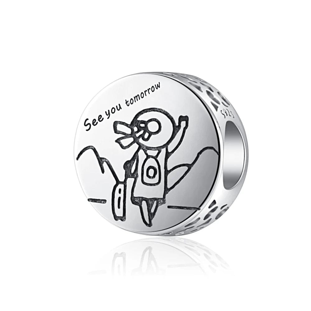 See You Tomorrow Travel Charm