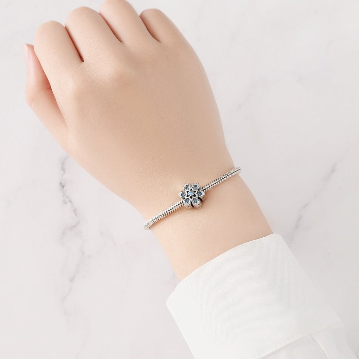 Festive Snowflake Charm