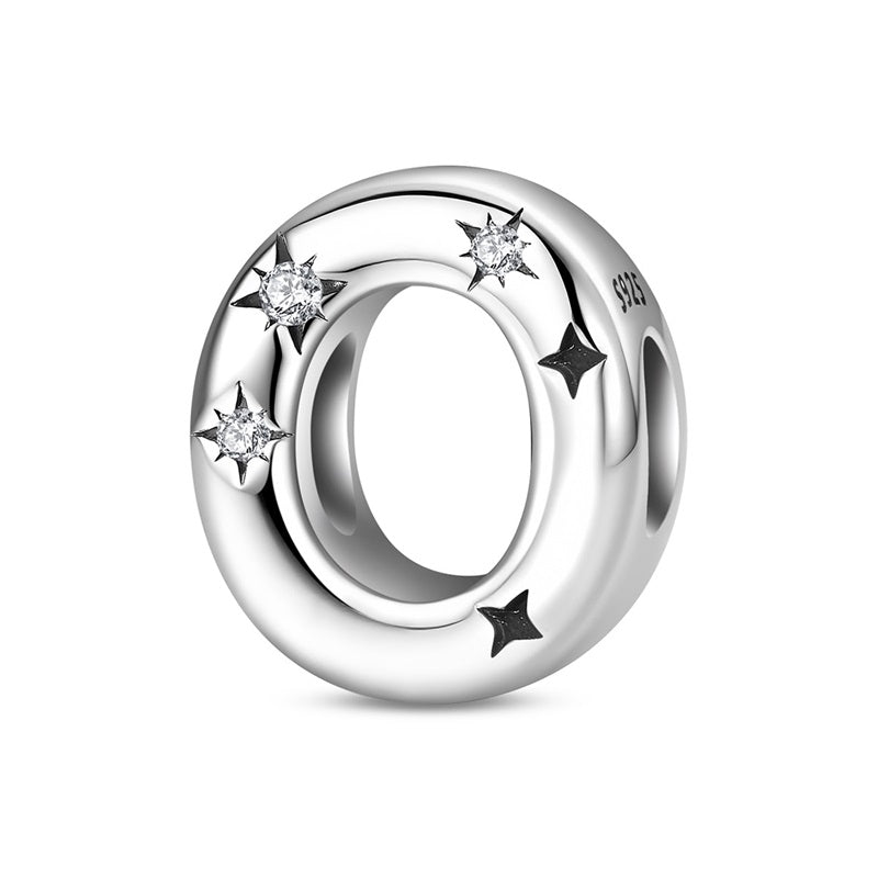 Starry Letter A~Z Alphabet Charm