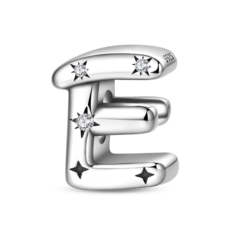 Starry Letter A~Z Alphabet Charm