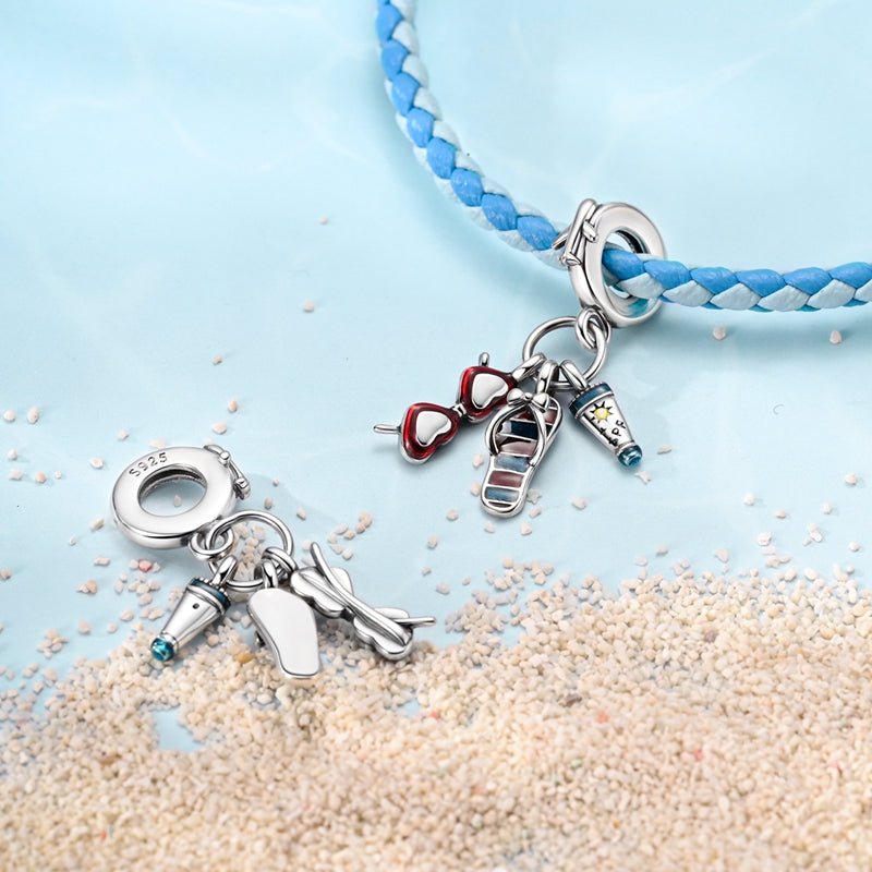 Summer Vacation Essentials Dangle Charm