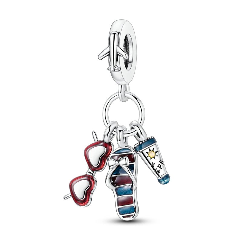 Summer Vacation Essentials Dangle Charm