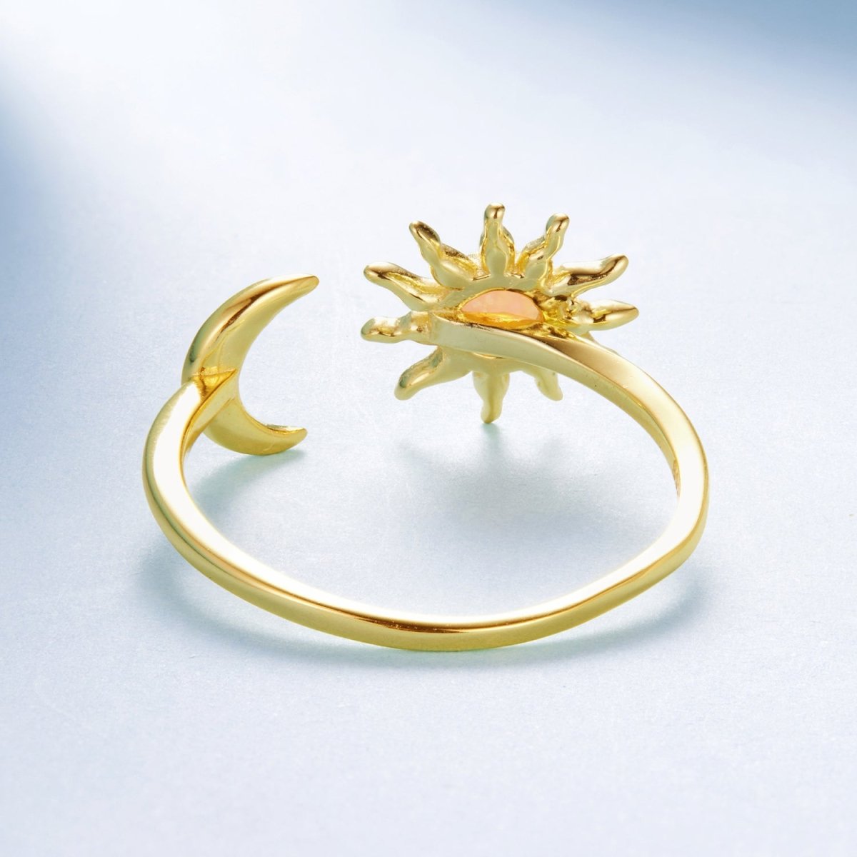 Sun & Moon Harmony Adjustable Ring