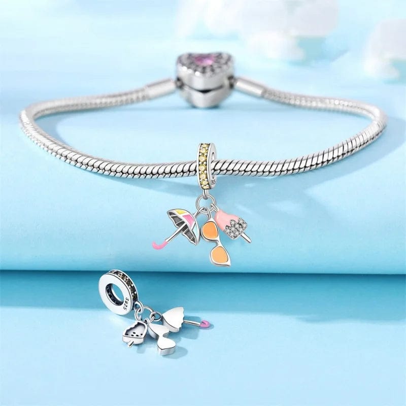 Sunny Day Summer Trio Dangle Charm