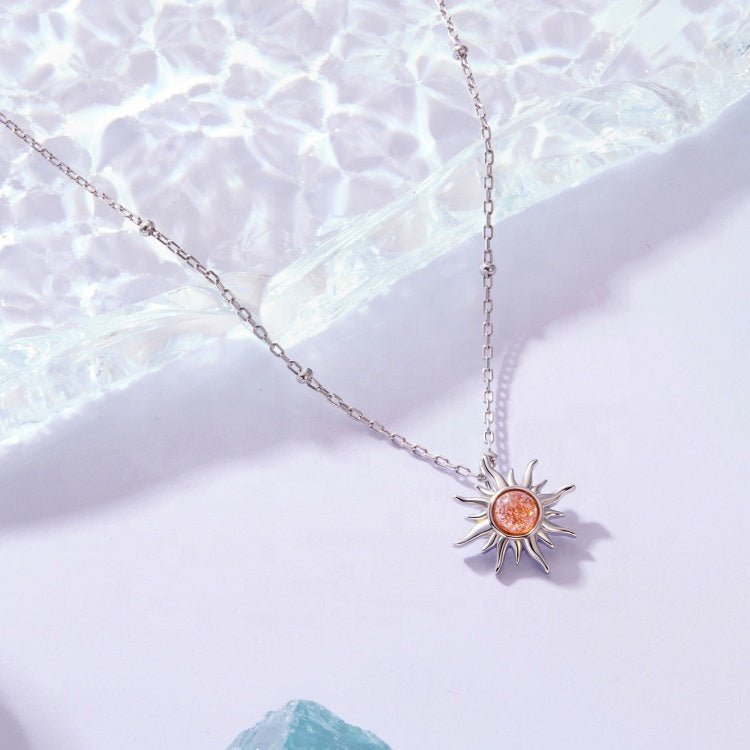 Sunrise Glow Pendant Necklace