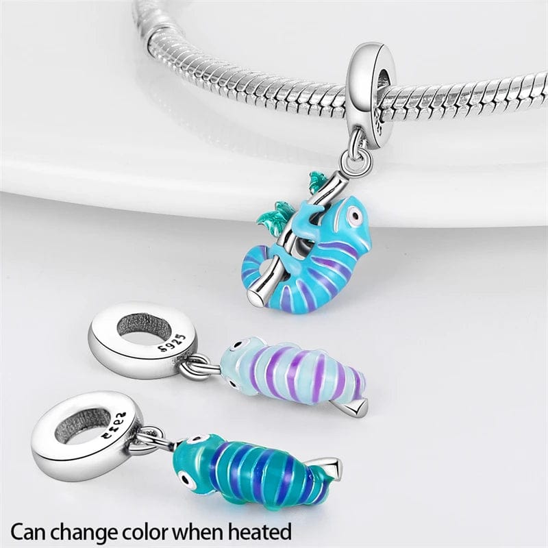 Temperature Changing Lizard Charm