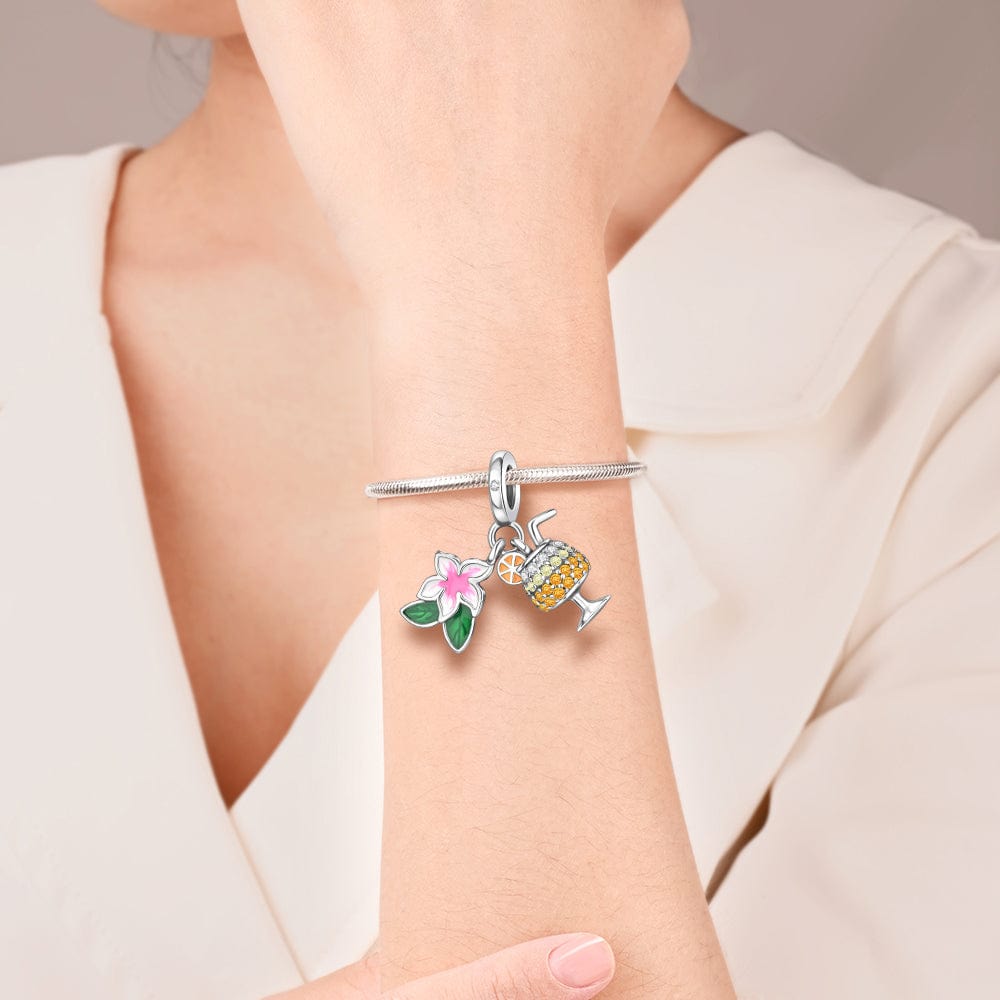 Tropical Cocktail Charm