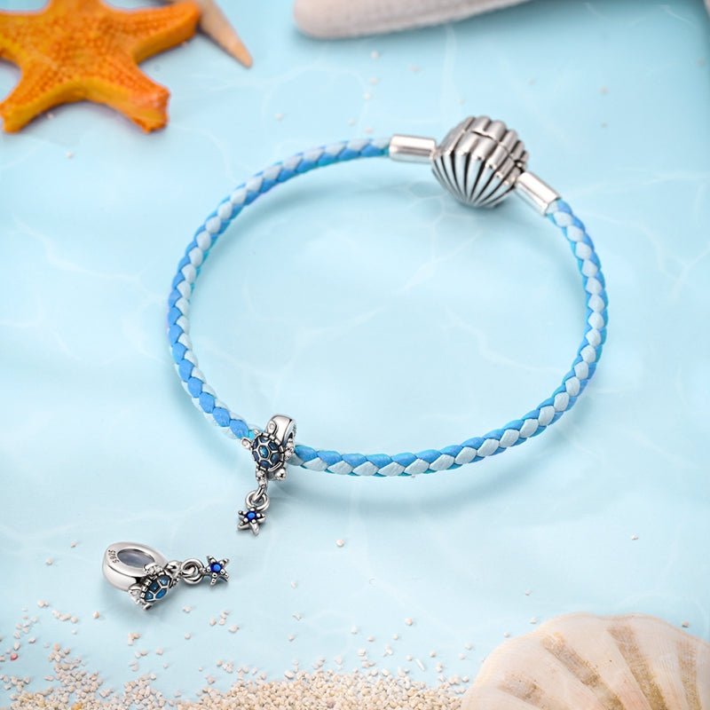 Turtle with Starfish Charm