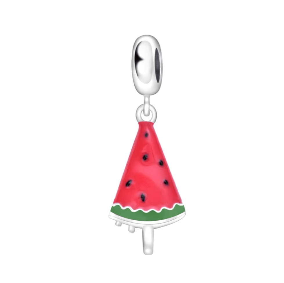 Watermelon Slice Summer Ice Cream Dangle Charm