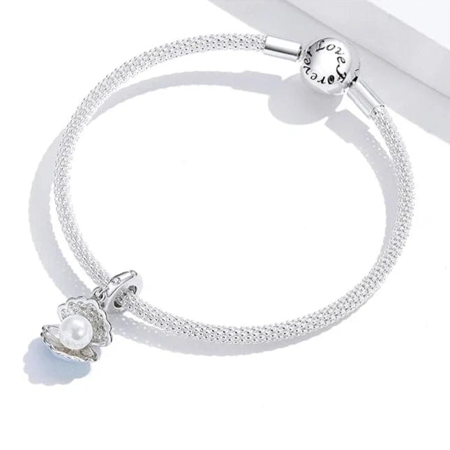 Sparkling Shell Mini Dangle Charm