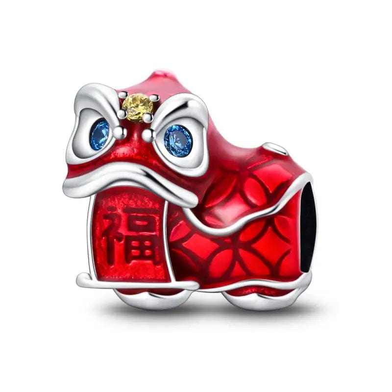 Chinese Lion New Year Charm