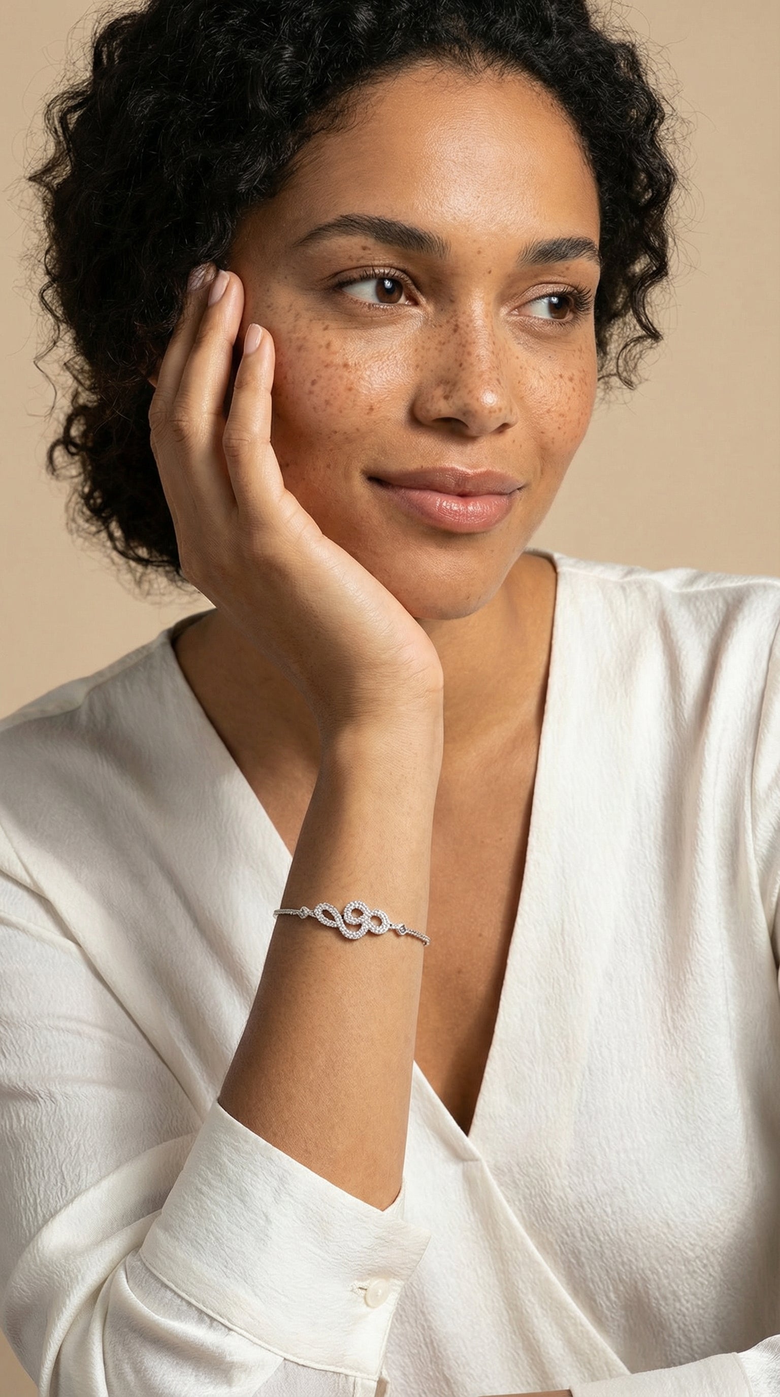 Elegant Infinity Crystal Bracelet