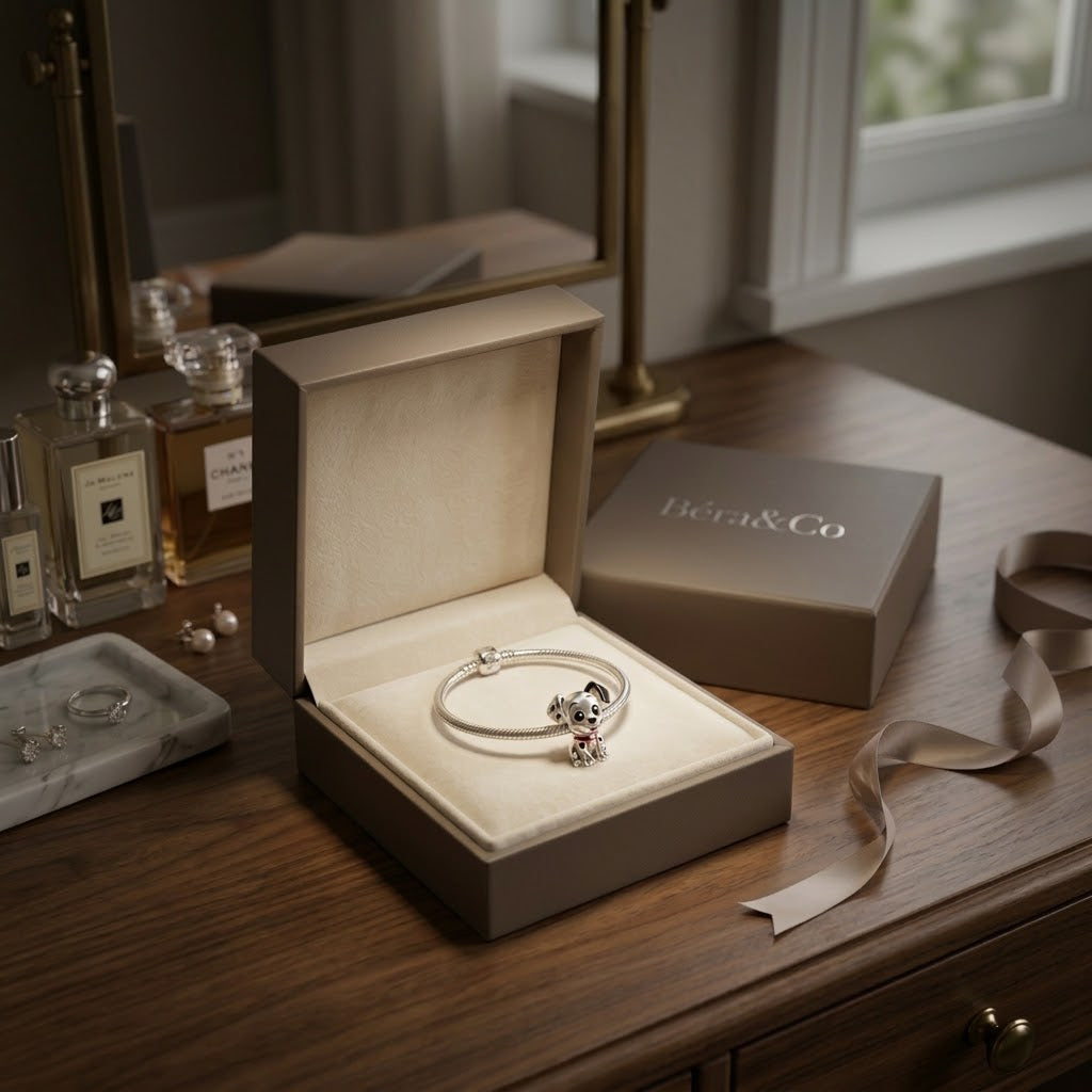 Disney 925 Sterling Silver Puppy Charm