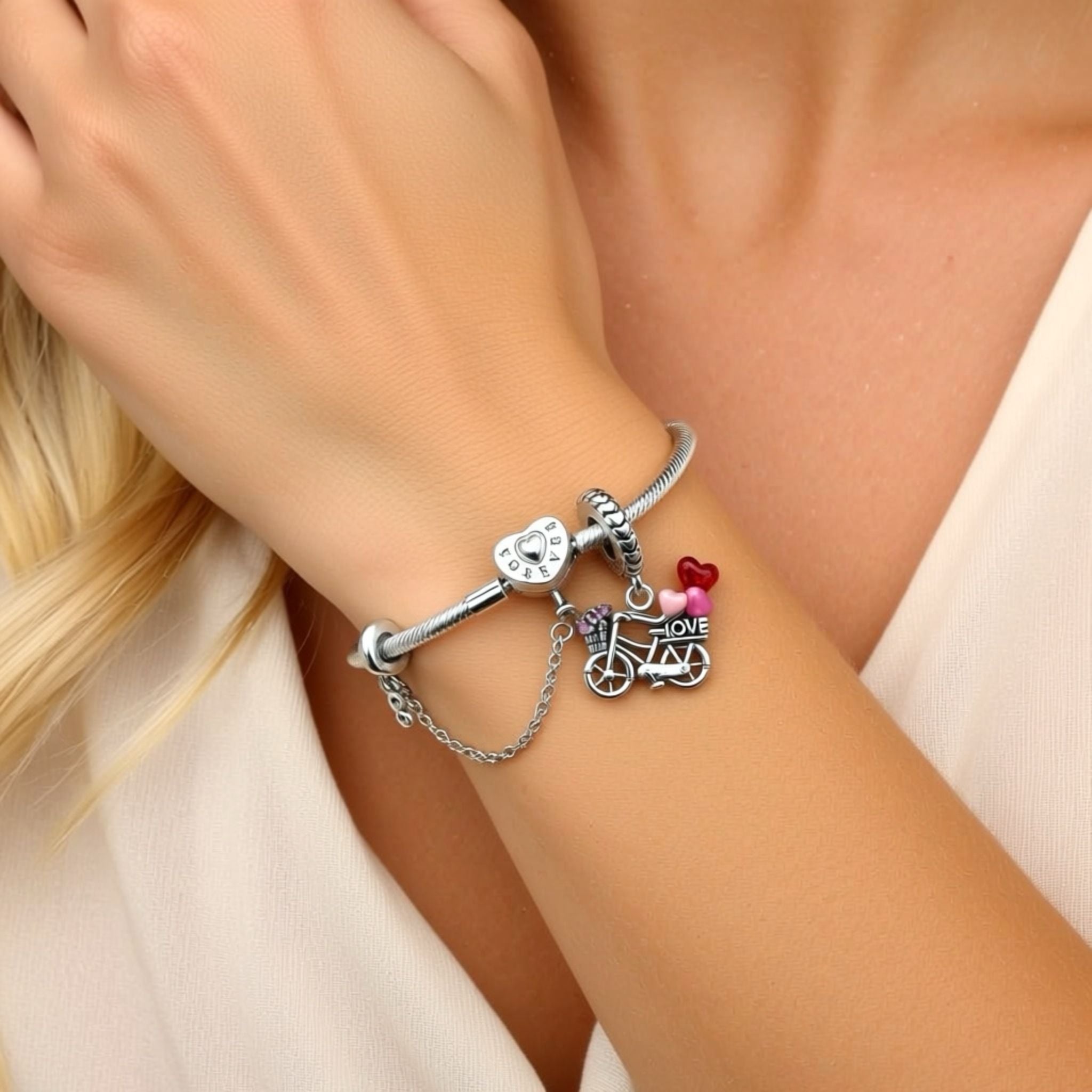 Love Bicycle Charm