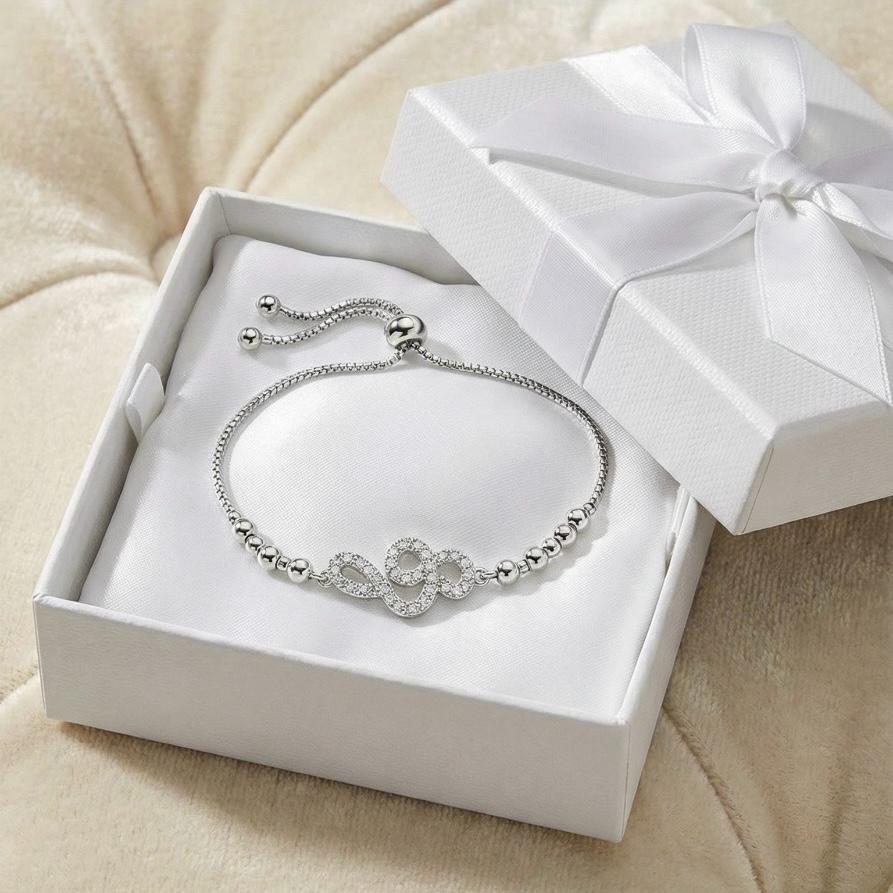 Elegant Infinity Crystal Bracelet