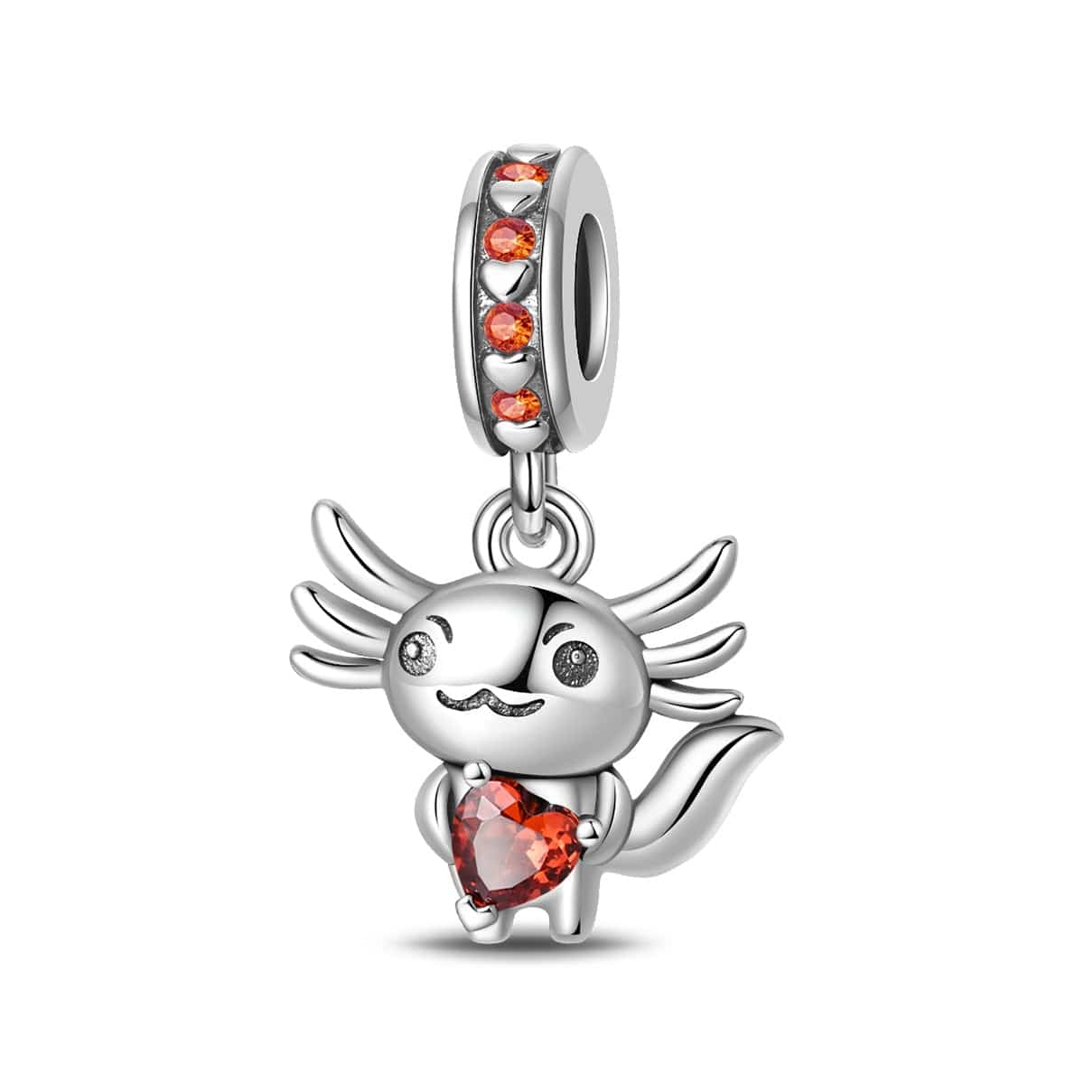 Axolotl Love Dangle Charm