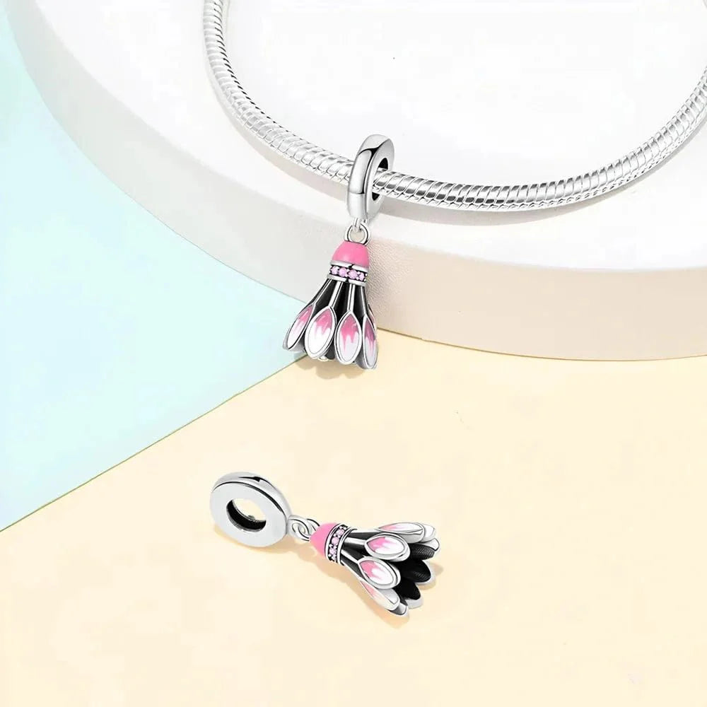 Badminton Dangle Charm