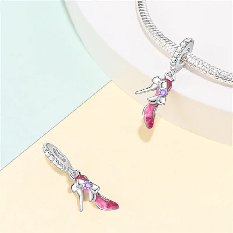 Barbie Pink Slipper Charm